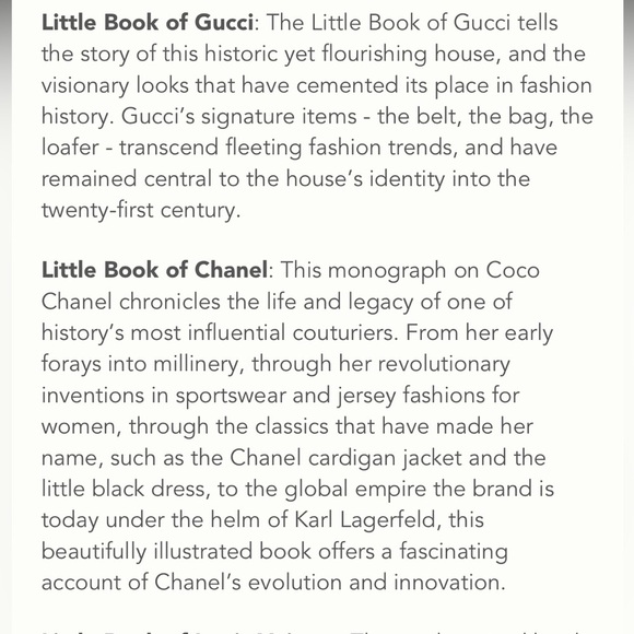 Set of 5 Leather Bound Luxury Designer Mini Books Gucci Prada LV Chanel - Picture 2 of 7